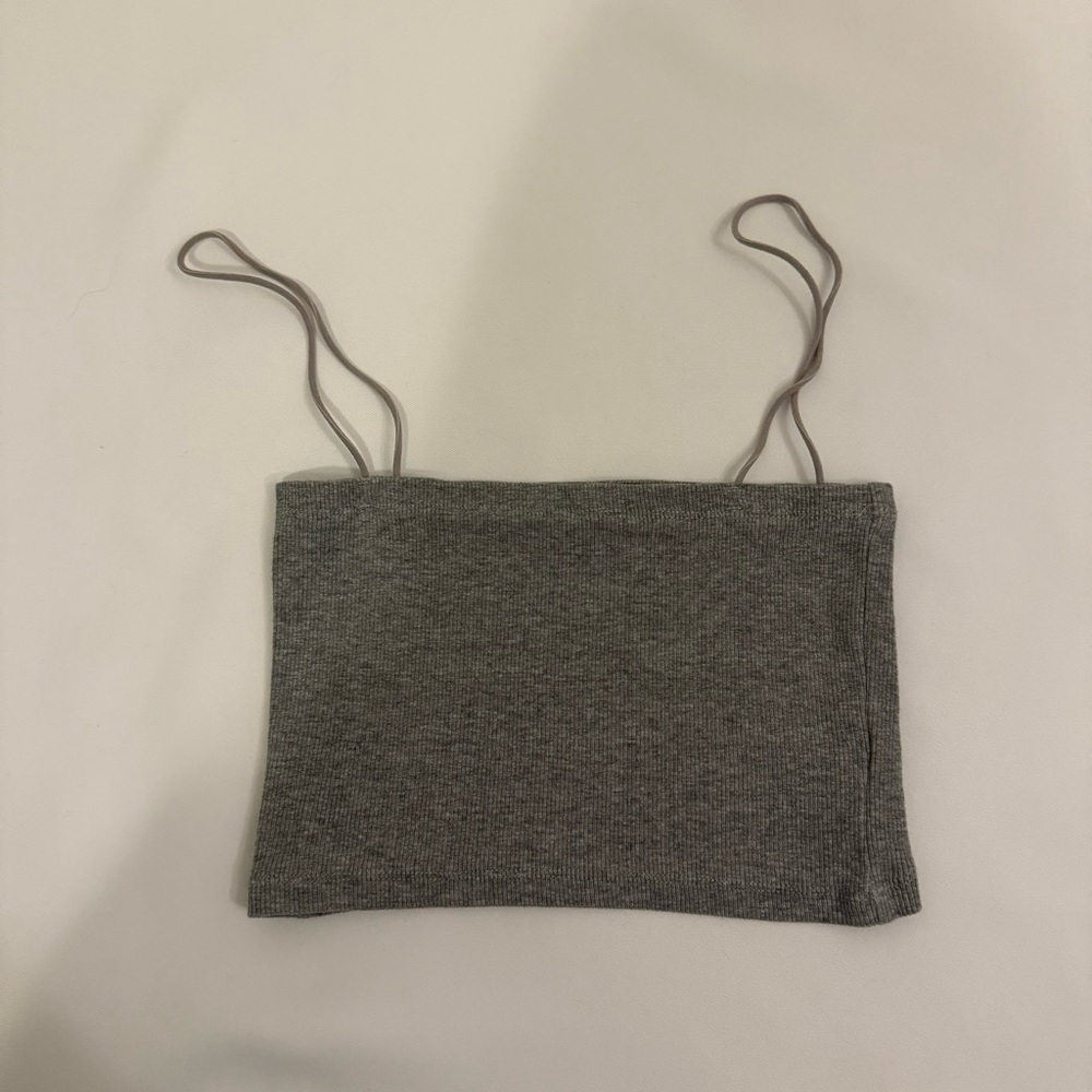 Zara Gray Tank Top M